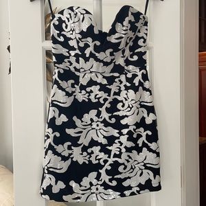 NBD Embroidered Cocktail Dress